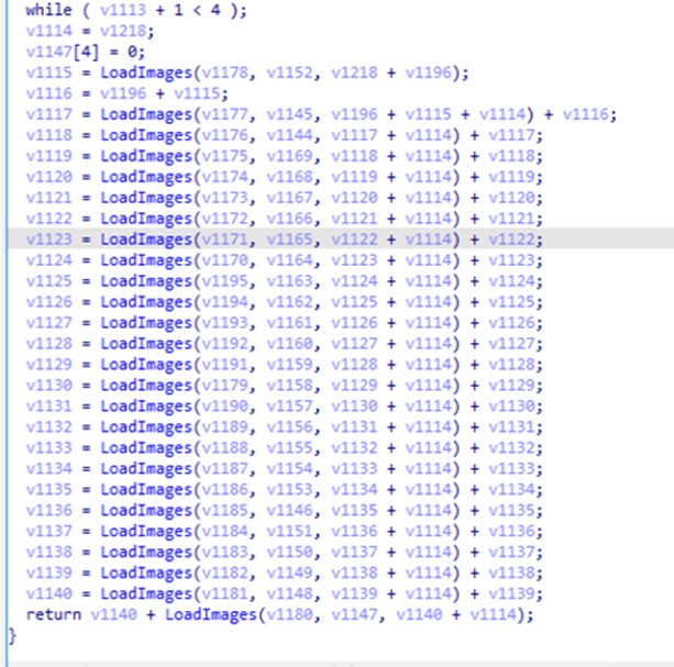 Figure 12. Loading the PNG images to build the core module